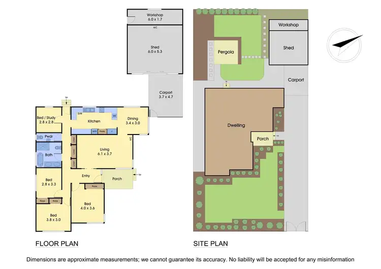 Floorplan of Homely house listing, 8 Barter Crescent, Forest Hill VIC 3131
