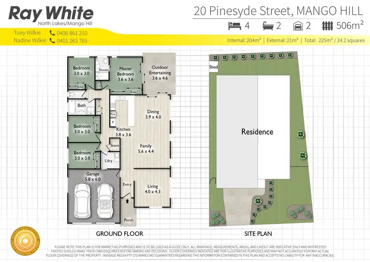 Floorplan of Homely house listing, 20 Pinesyde Street, Mango Hill QLD 4509