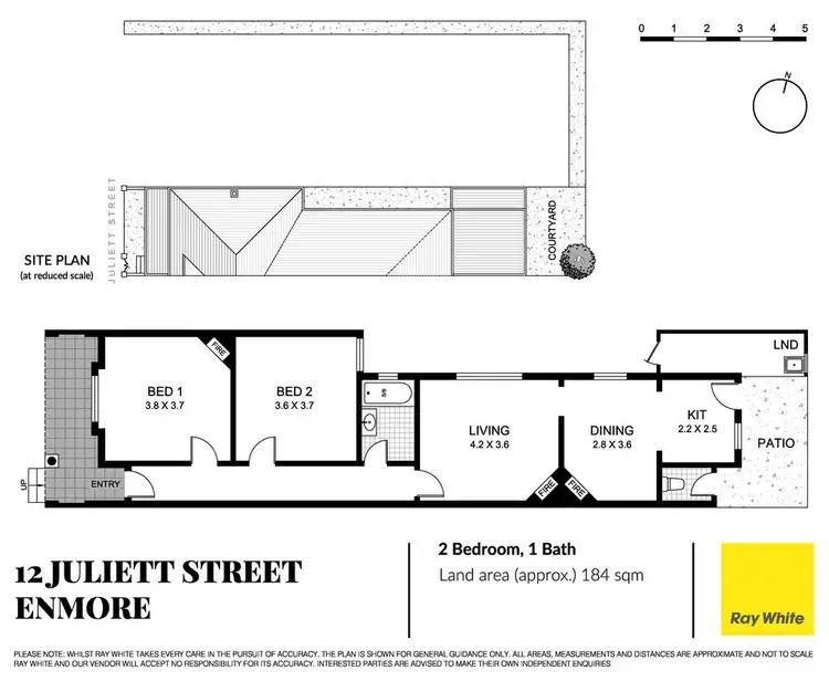 Floorplan of Homely house listing, 12 Juliett Street, Enmore NSW 2042