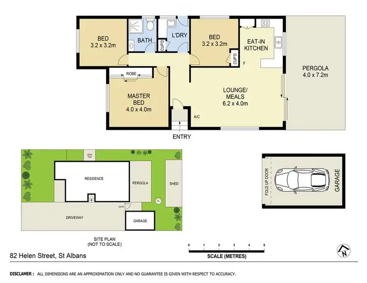 Floorplan of Homely house listing, 82 Helen Street, St Albans VIC 3021
