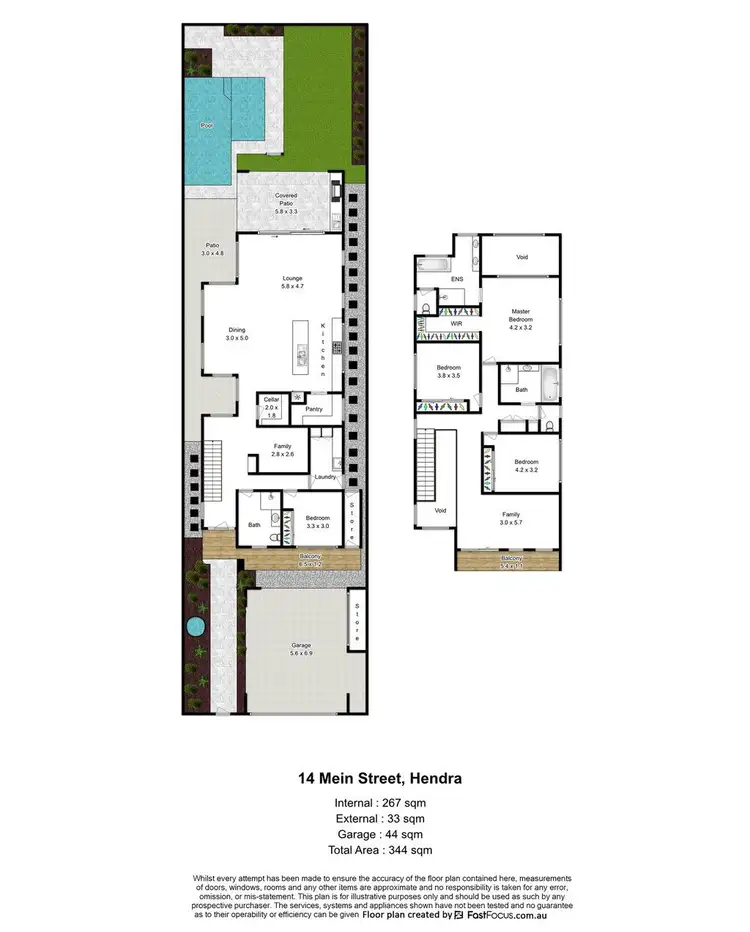 Floorplan of Homely house listing, 14 MEIN Street, Hendra QLD 4011