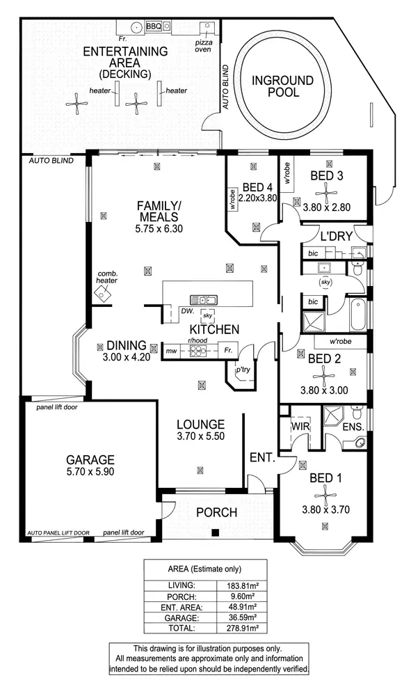 Floorplan of Homely house listing, 6 Vintage Court, Glengowrie SA 5044