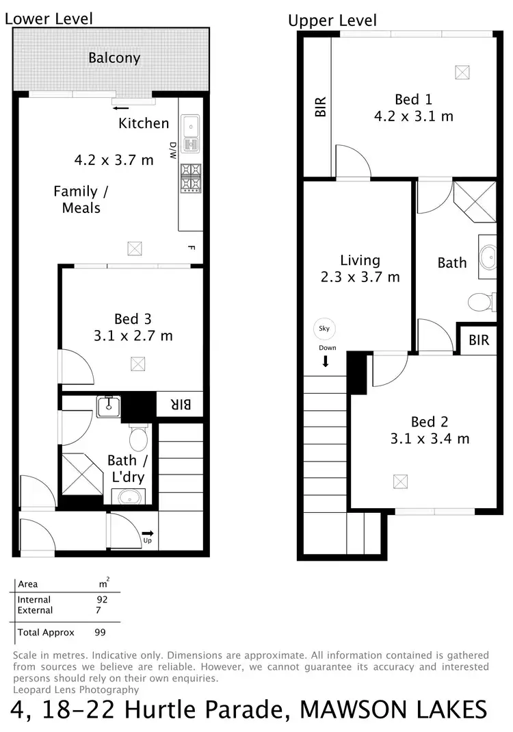 Floorplan of Homely apartment listing, 4, 18-22 Hurtle Parade, Mawson Lakes SA 5095