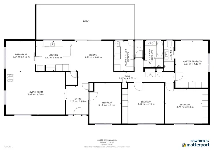 Floorplan of Homely house listing, 31 Mellor Grove, Swan Hill VIC 3585