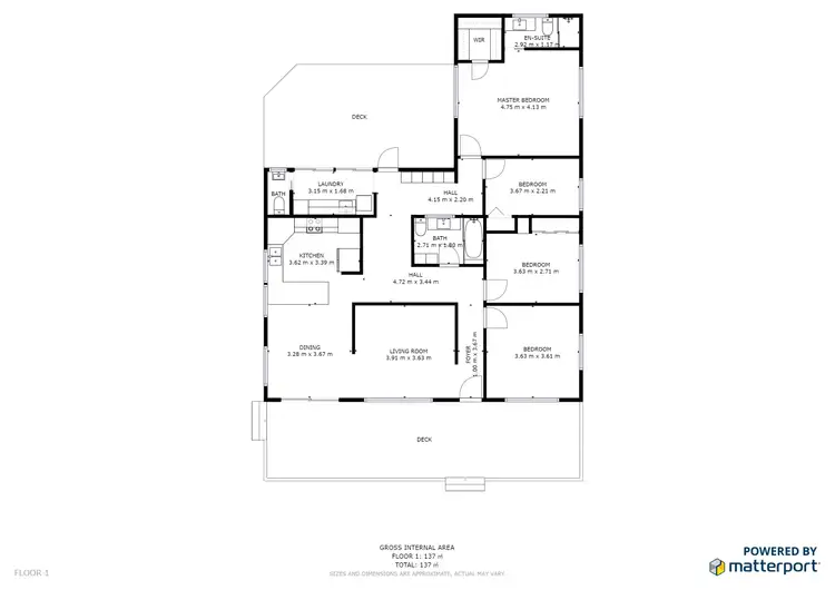 Floorplan of Homely house listing, 2 Hastings Street, Swan Hill VIC 3585