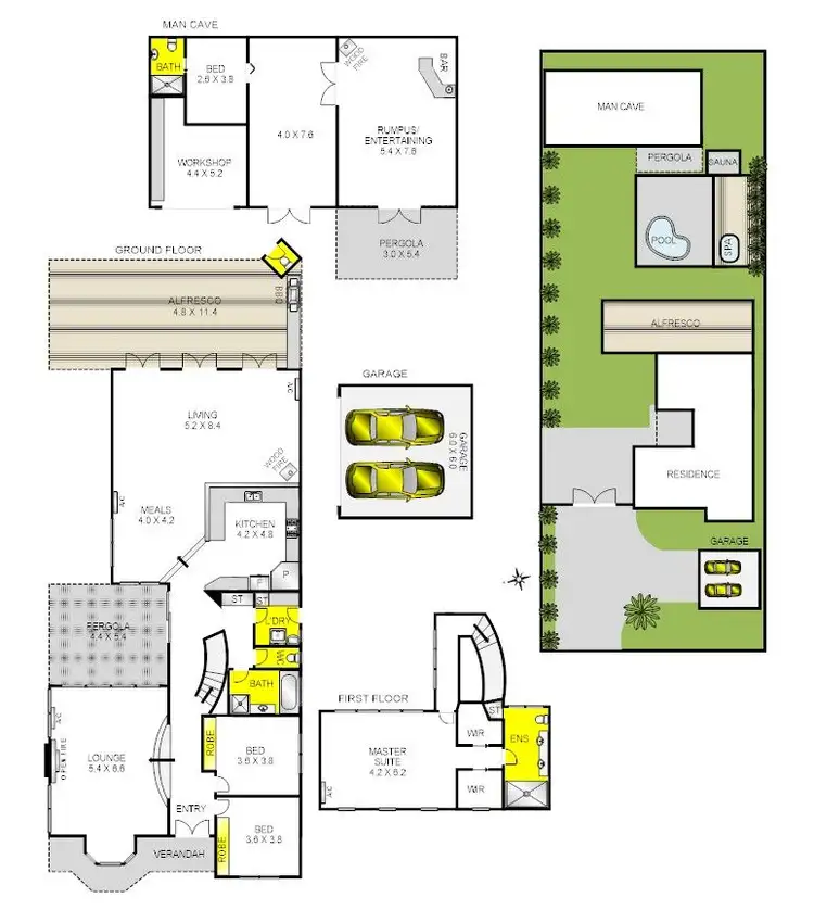 Floorplan of Homely house listing, 152 Matthews Road, Corio VIC 3214
