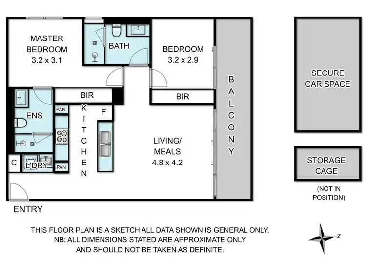 Floorplan of Homely apartment listing, 102/2 Elland Avenue, Box Hill VIC 3128