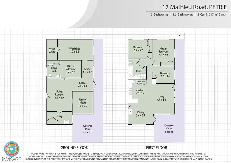 Floorplan of Homely house listing, 17 Mathieu Road, Petrie QLD 4502