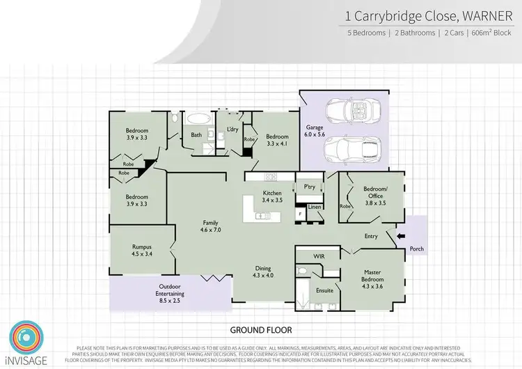 Floorplan of Homely house listing, 1 Carrybridge Close, Warner QLD 4500
