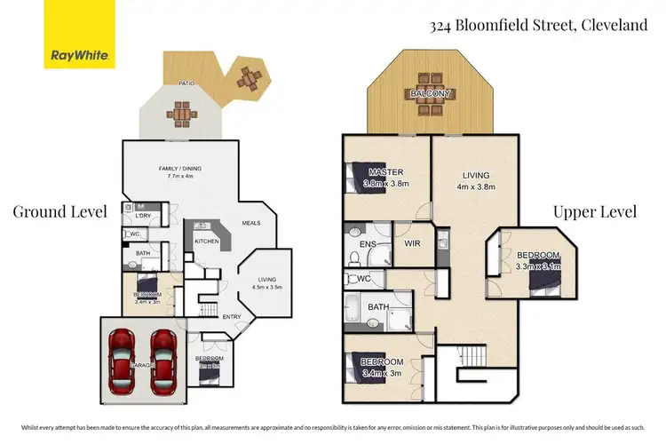 Floorplan of Homely house listing, 324 Bloomfield Street, Cleveland QLD 4163