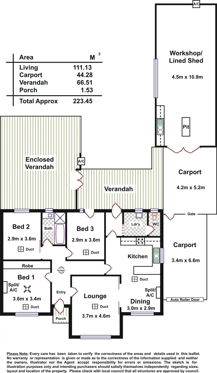 Floorplan of Homely house listing, 11 Murray Street, Salisbury SA 5108