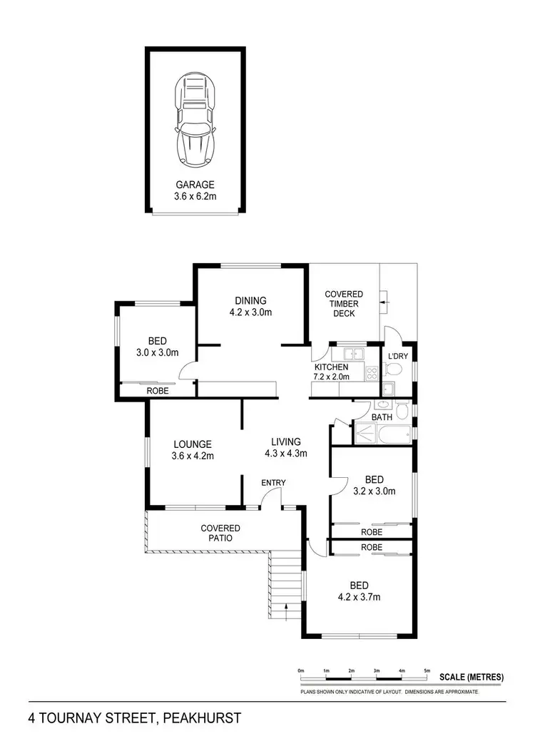 Floorplan of Homely house listing, 4 Tournay Street, Peakhurst NSW 2210