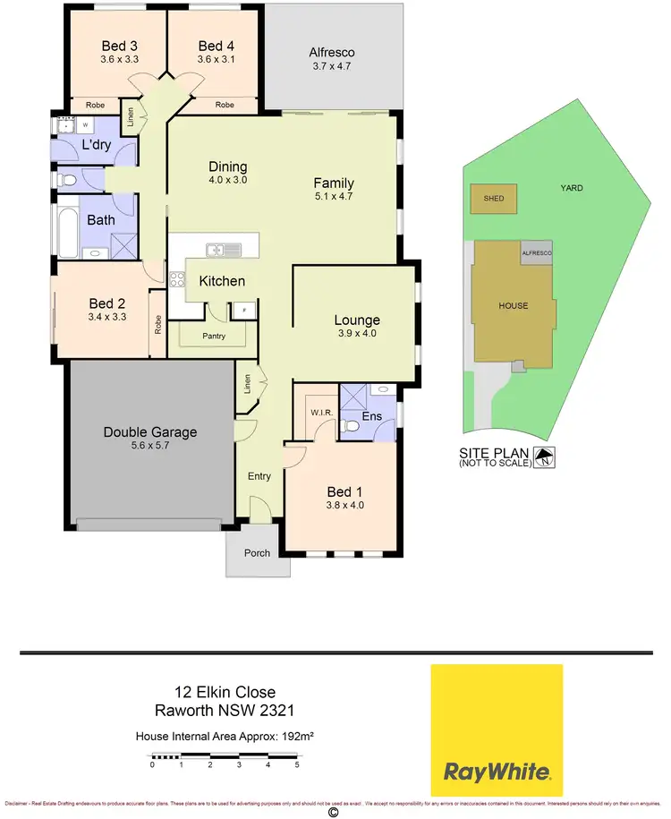 Floorplan of Homely house listing, 12 Elkin Close, Raworth NSW 2321