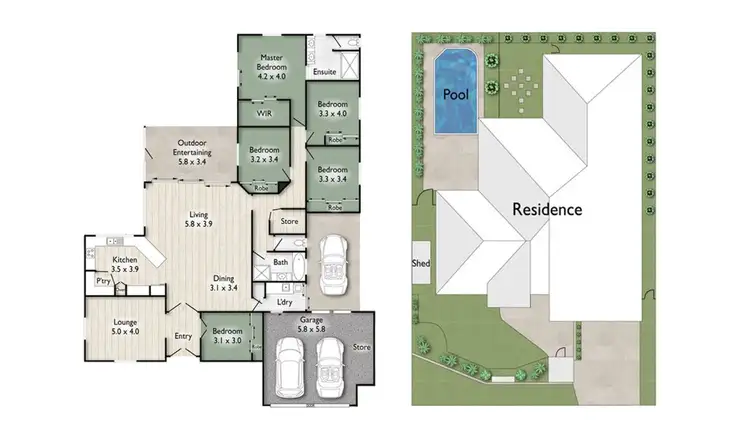 Floorplan of Homely house listing, 16 Edie Terrace, Wellington Point QLD 4160