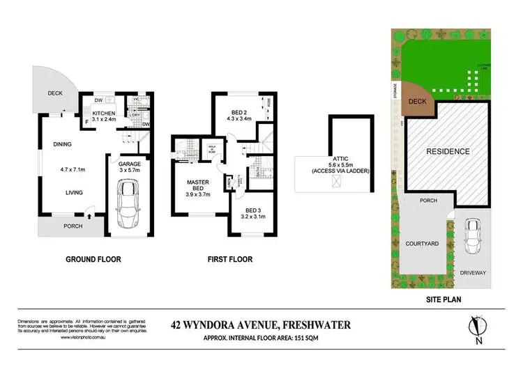 Floorplan of Homely house listing, 42 Wyndora Avenue, Freshwater NSW 2096
