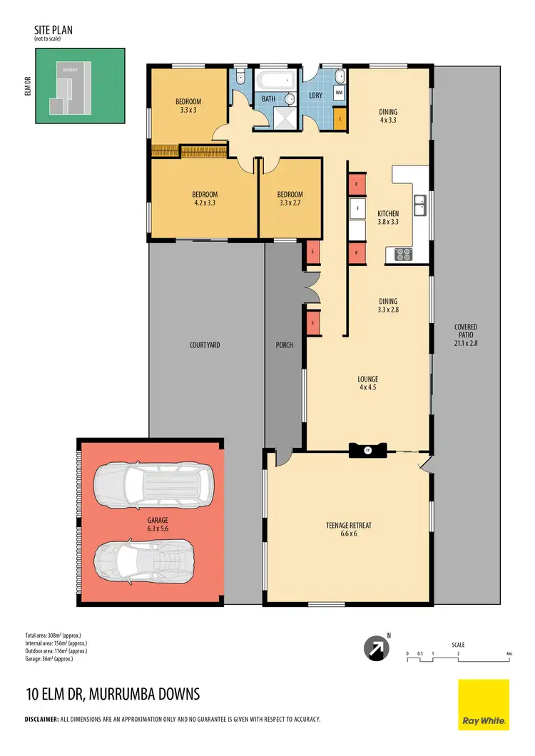 Floorplan of Homely house listing, 10 Elm Drive, Murrumba Downs QLD 4503
