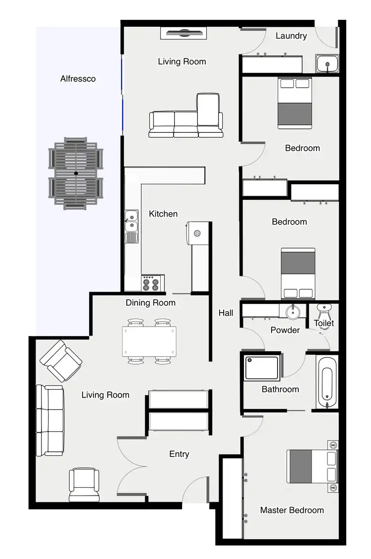 Floorplan of Homely house listing, 187 Thirteenth Street, Mildura VIC 3500