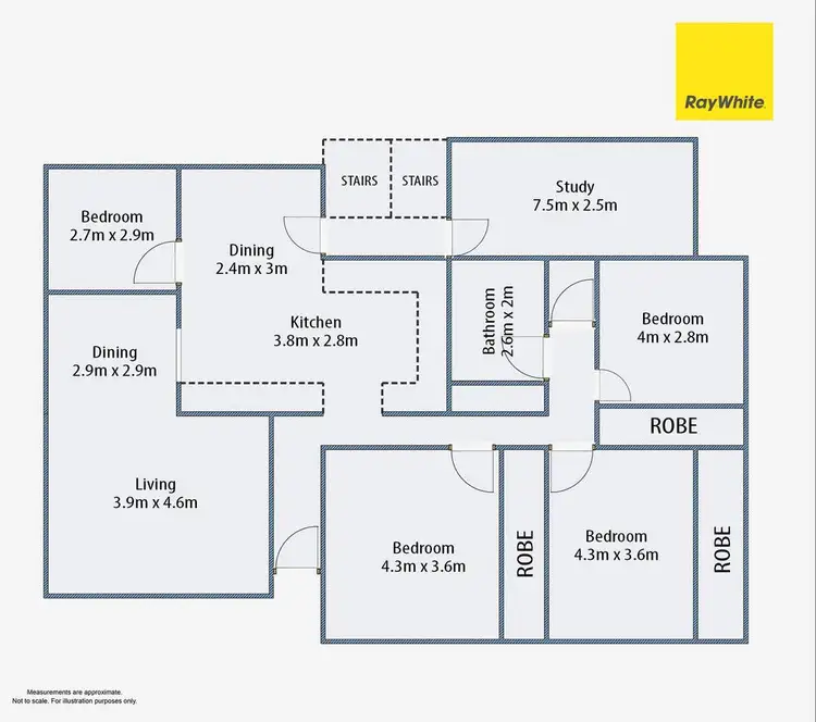 Floorplan of Homely house listing, 1 Robinson Avenue, Grafton NSW 2460