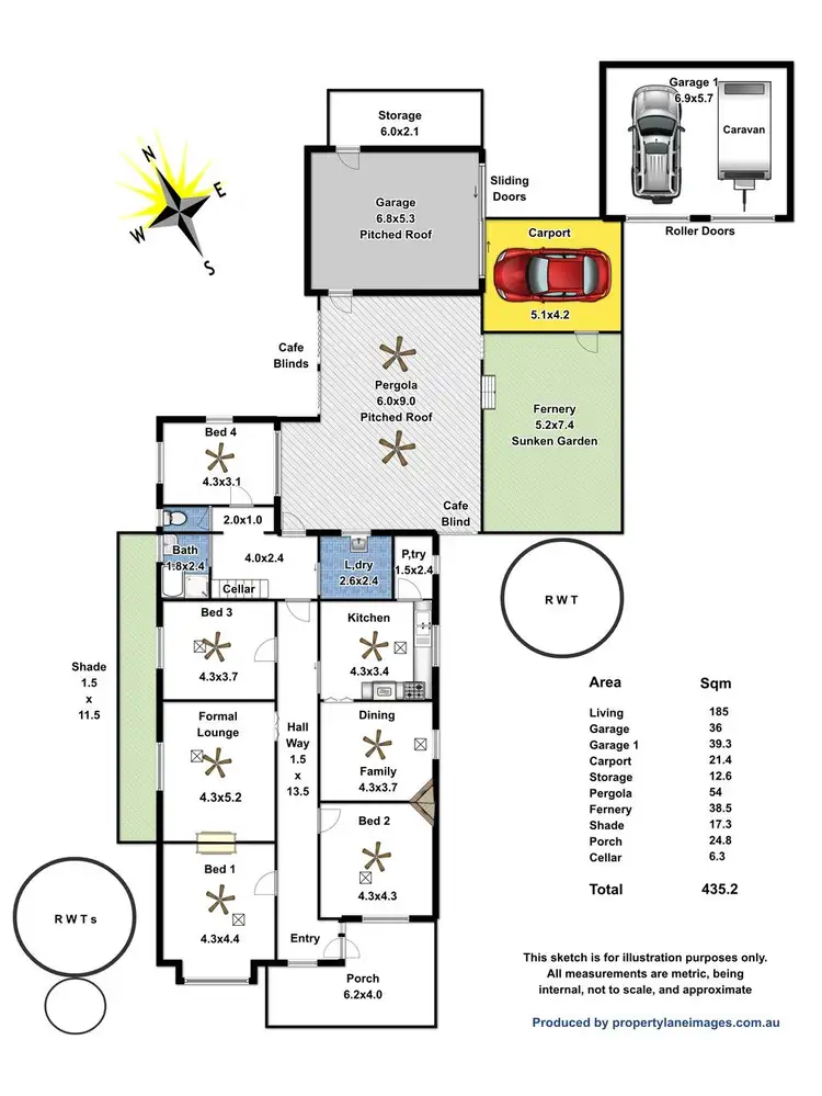 Floorplan of Homely house listing, 24 Balaklava Road, Mallala SA 5502