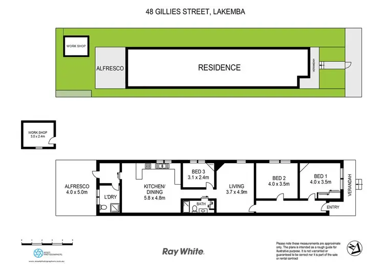 Floorplan of Homely house listing, 48 Gillies Street, Lakemba NSW 2195
