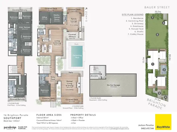 Floorplan of Homely house listing, 16 Brighton Parade, Southport QLD 4215