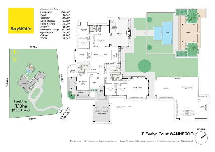 Floorplan of Homely house listing, 11 Evelyn Court, Wanneroo WA 6065