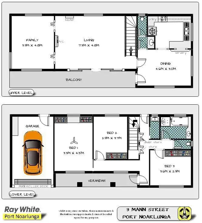 Floorplan of Homely house listing, 3 Mann Street, Port Noarlunga SA 5167