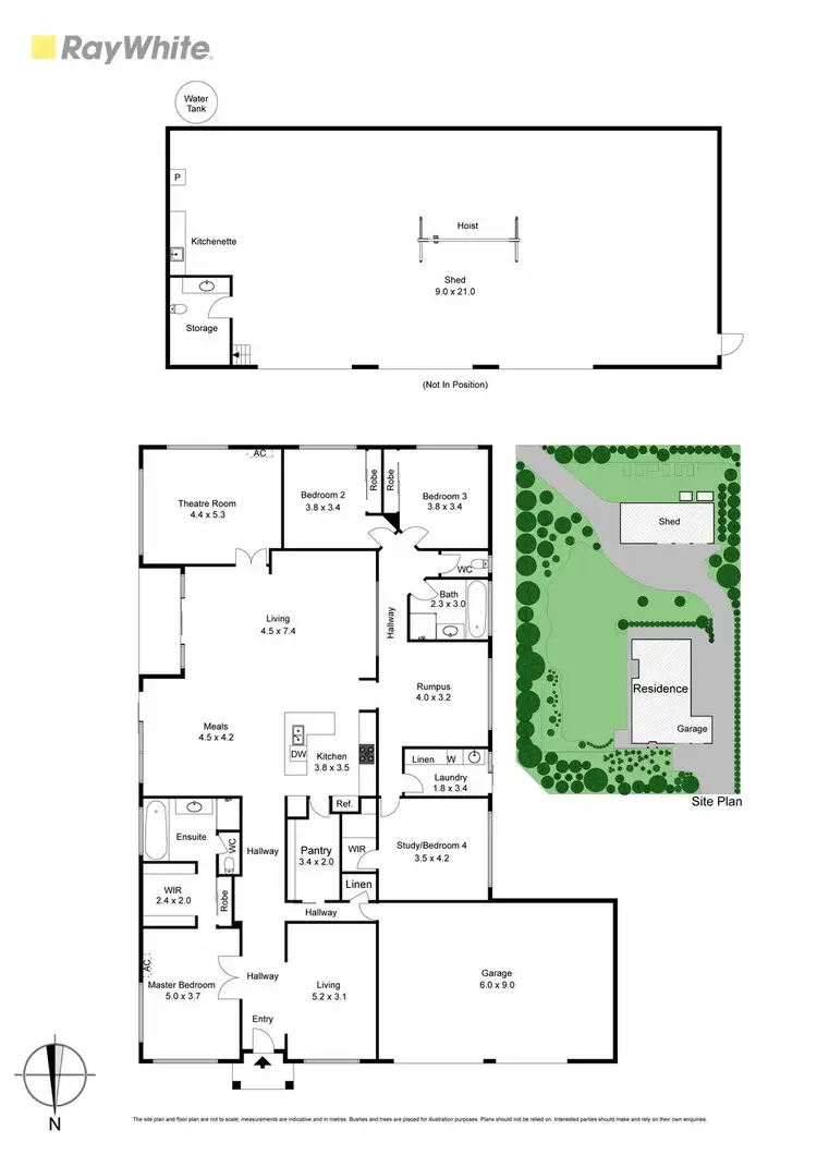 Floorplan of Homely house listing, 1-3 Flaxen Hills Road, Doreen VIC 3754