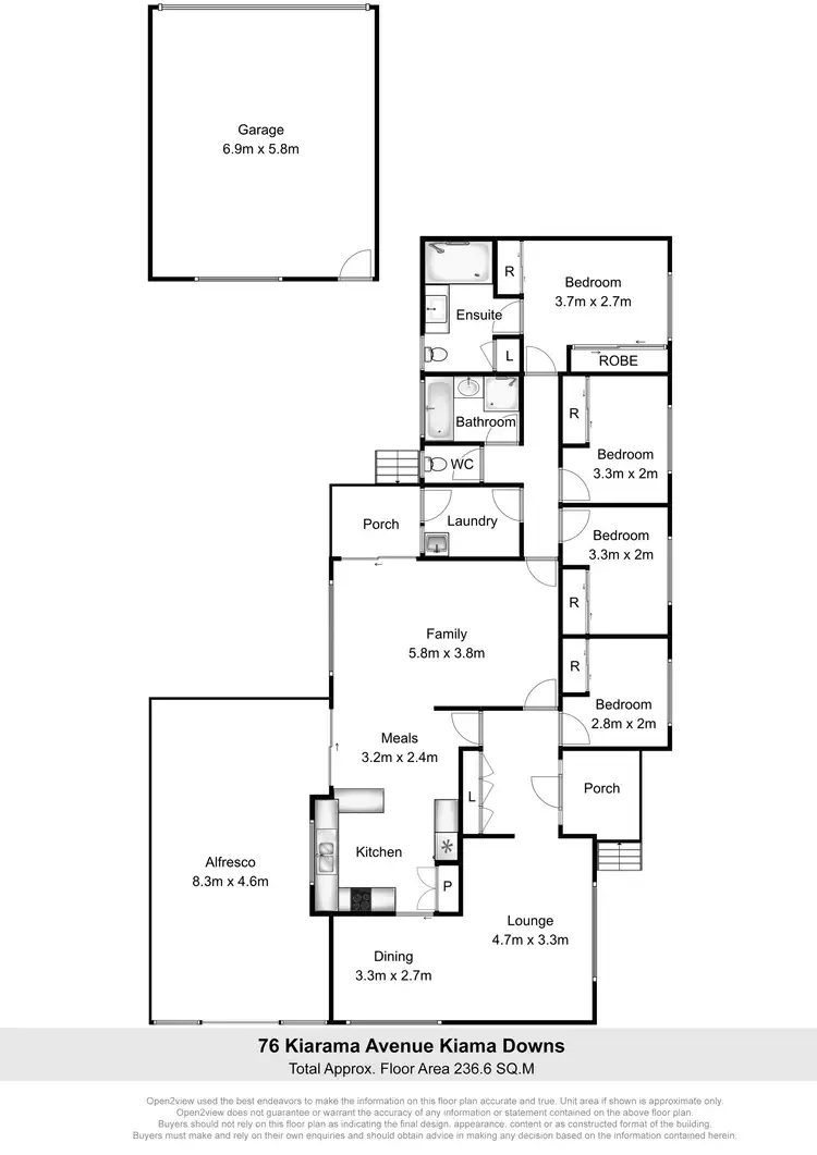 Floorplan of Homely house listing, 76 Kiarama Avenue, Kiama Downs NSW 2533