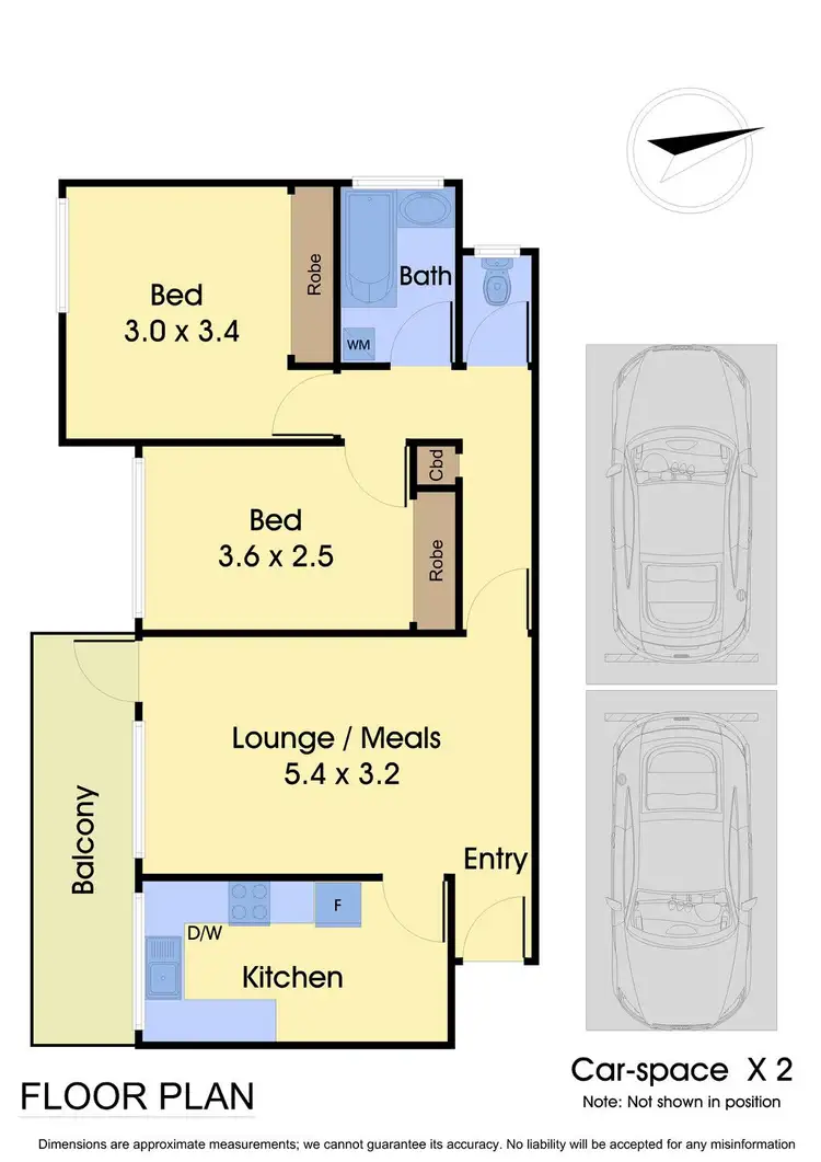 Floorplan of Homely apartment listing, 7/178 Power Street, Hawthorn VIC 3122