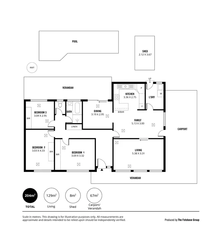Floorplan of Homely house listing, 22 Antares Way, Athelstone SA 5076