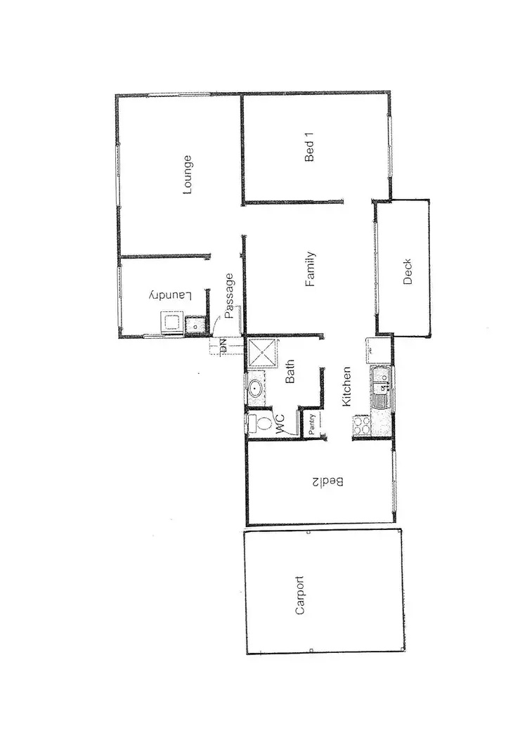 Floorplan of Homely house listing, 31 Ferris Street, Drouin VIC 3818