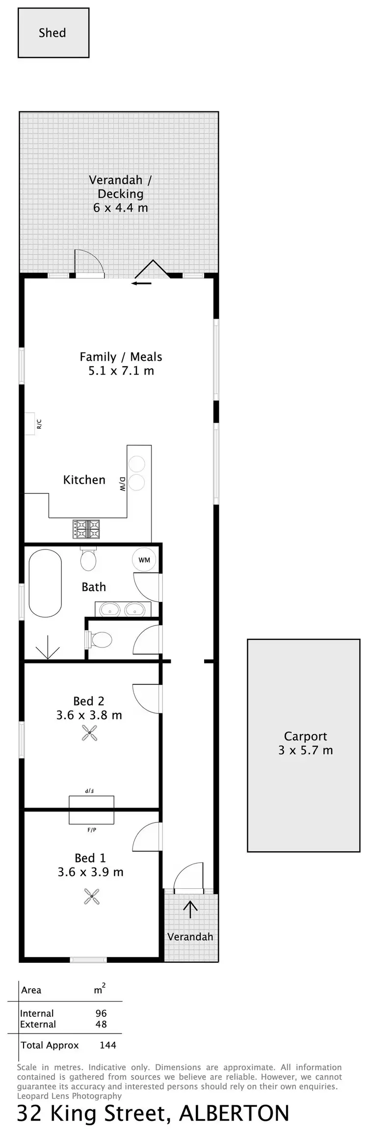 Floorplan of Homely house listing, 32 King Street, Alberton SA 5014