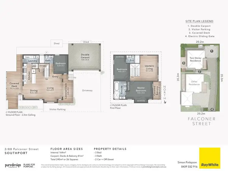 Floorplan of Homely house listing, 2/88 Falconer Street, Southport QLD 4215