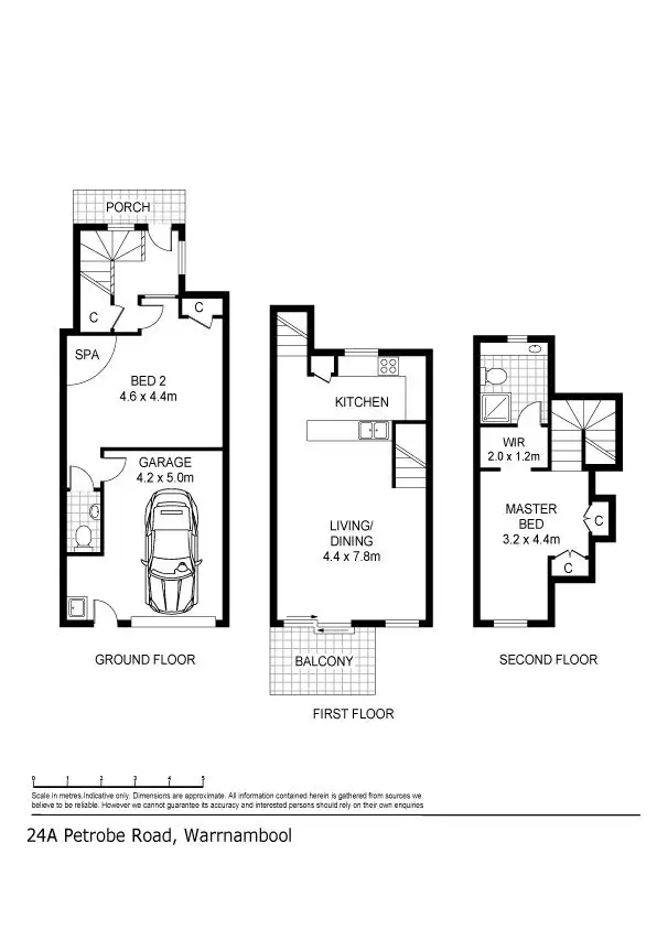 Floorplan of Homely house listing, 24A Pertobe Road, Warrnambool VIC 3280