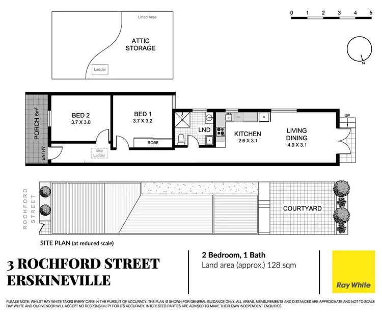 Floorplan of Homely house listing, 3 Rochford Street, Erskineville NSW 2043