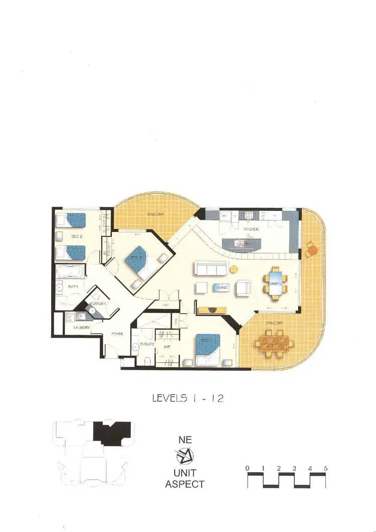 Floorplan of Homely unit listing, 7/62-66 Sixth Avenue, Maroochydore QLD 4558