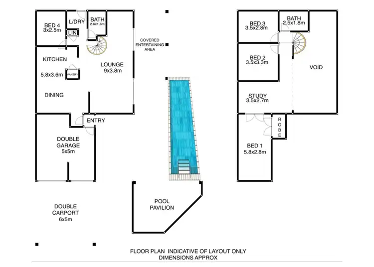 Floorplan of Homely house listing, 22 Orlando Crescent, Springwood QLD 4127