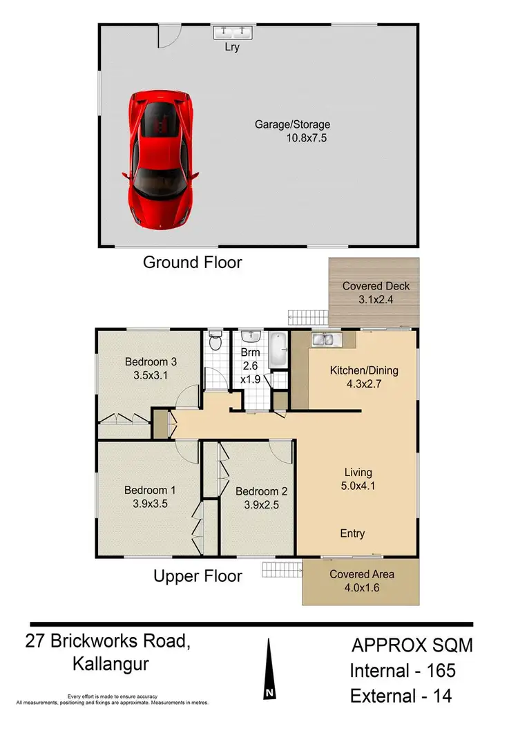 Floorplan of Homely house listing, 27 Brickworks Road, Kallangur QLD 4503