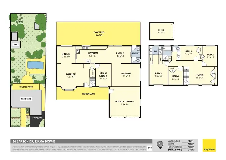Floorplan of Homely house listing, 74 Barton Drive, Kiama Downs NSW 2533
