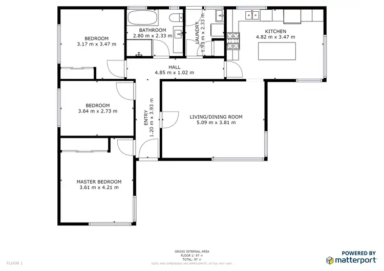 Floorplan of Homely house listing, 26 Donnington Street, Swan Hill VIC 3585