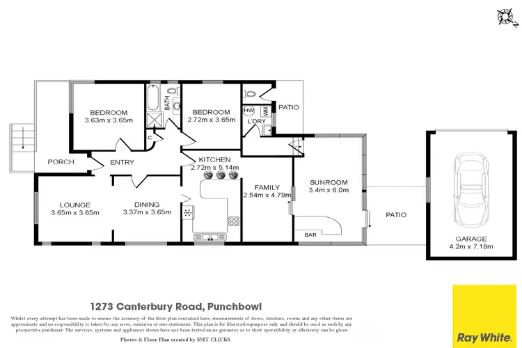 Floorplan of Homely house listing, 1273 Canterbury Road, Punchbowl NSW 2196