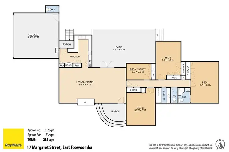 Floorplan of Homely house listing, 17 Margaret Street, East Toowoomba QLD 4350