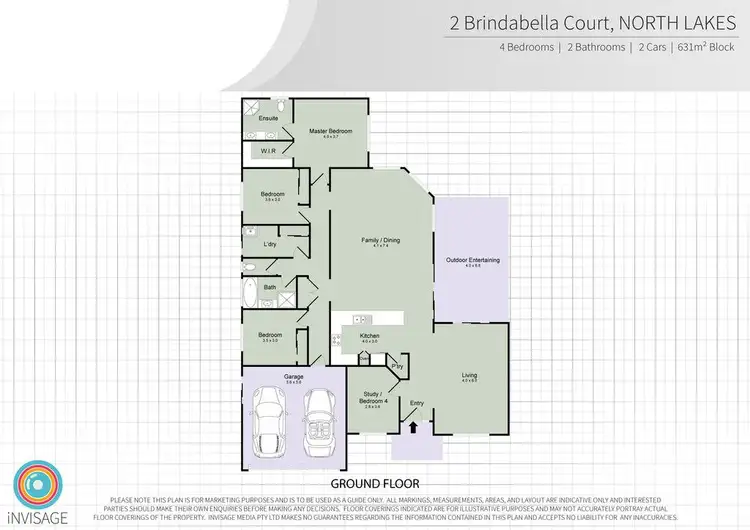 Floorplan of Homely house listing, 2 Brindabella Court, North Lakes QLD 4509