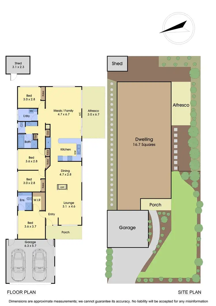 Floorplan of Homely house listing, 23 Liviana Drive, Rowville VIC 3178