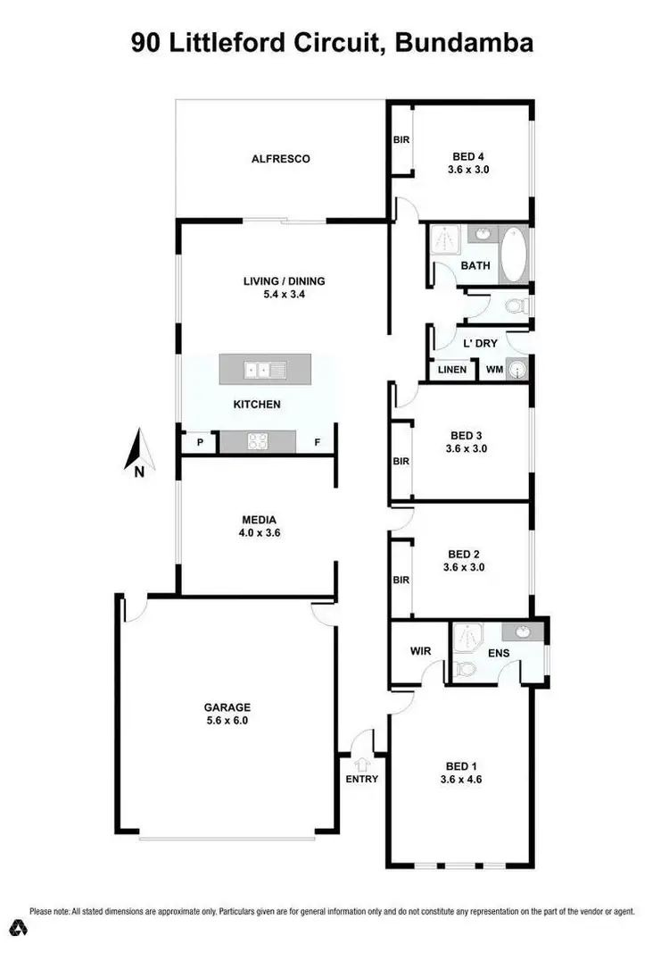 Floorplan of Homely house listing, 90 Littleford Circuit, Bundamba QLD 4304