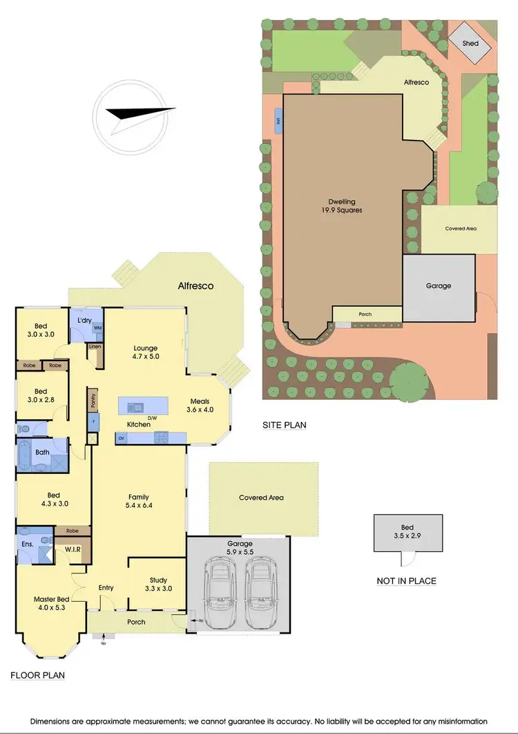 Floorplan of Homely house listing, 108 Pia Drive, Rowville VIC 3178