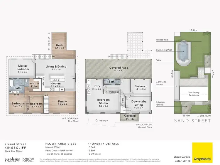 Floorplan of Homely house listing, 5 Sand Street, Kingscliff NSW 2487