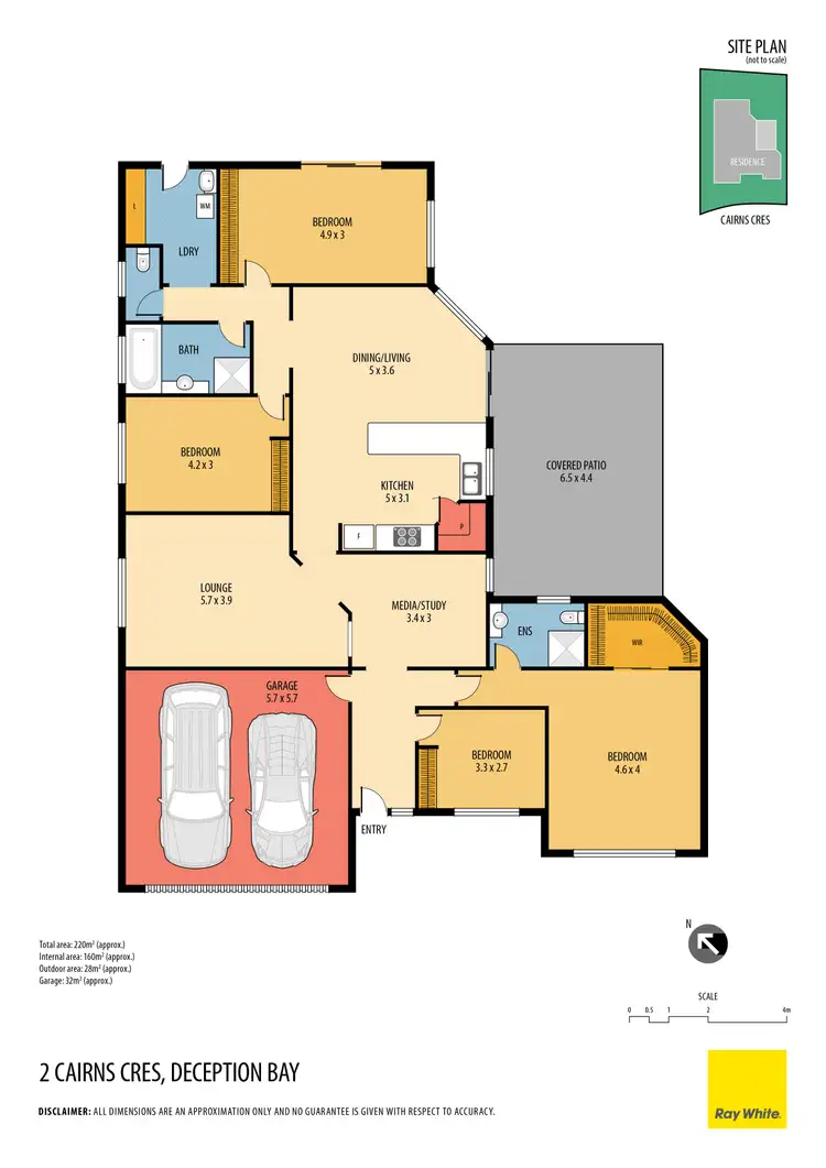 Floorplan of Homely house listing, 2 Cairns Crescent, Deception Bay QLD 4508