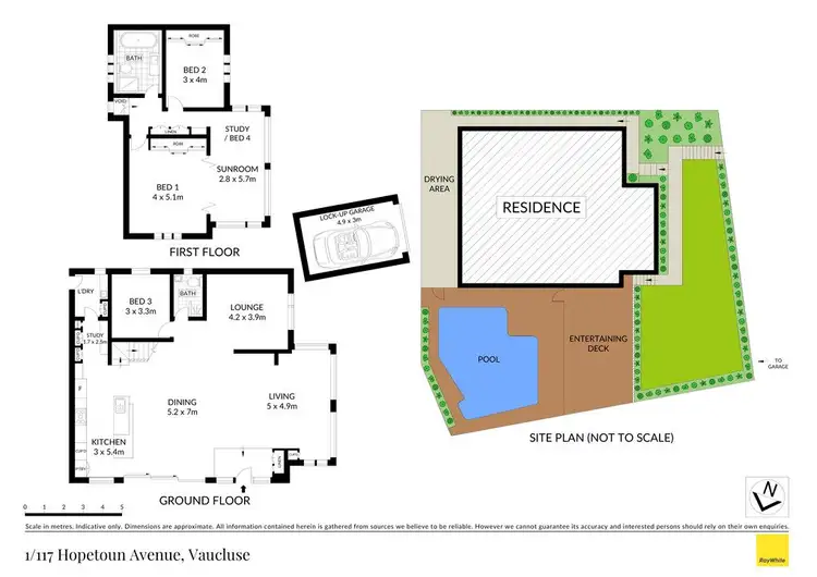Floorplan of Homely house listing, 1/117 Hopetoun Avenue, Vaucluse NSW 2030
